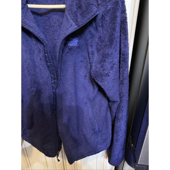 The North Face Women's Full Zip Teddy Fleece Osito Jacket Purple Medium - Picture 5 of 8